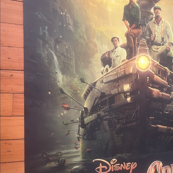Jungle Cruise 27x40 Movie Poster Original Disney Double Sided - Picture 6 of 11